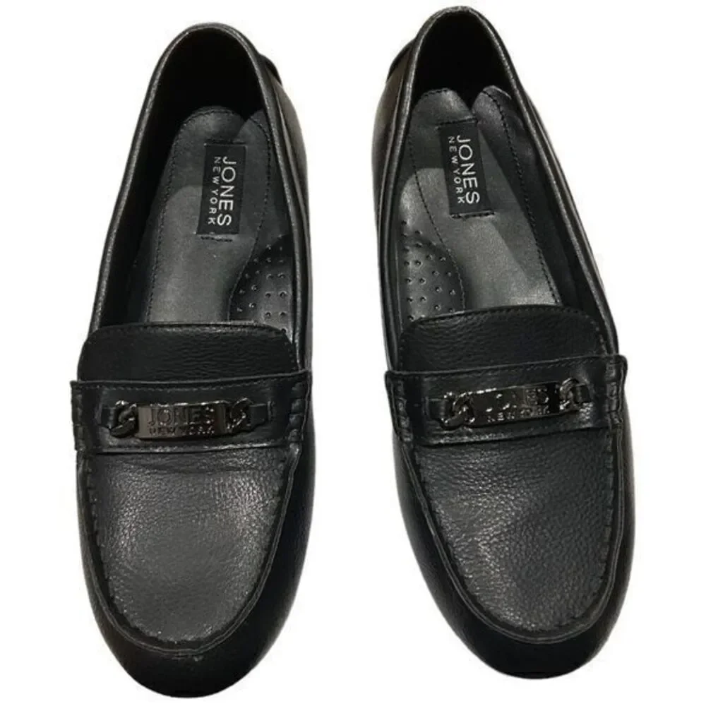 Jones New York Women's Sunday Slip On Loafers Black Size 7.5